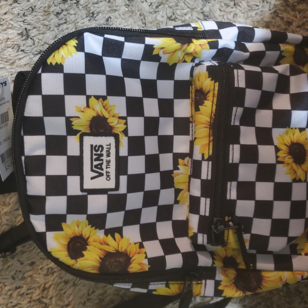 Vans sunflower 🌻 mini backpack